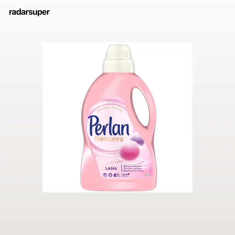 Detergente líquido para lana y prendas delicadas Renueva Perlan 41 lavados.