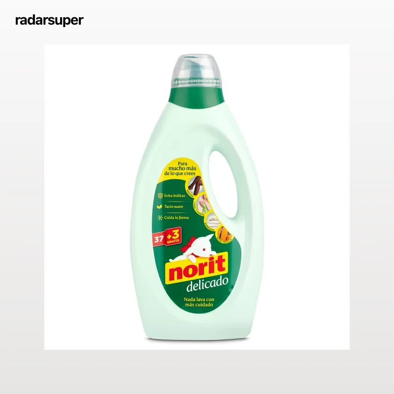 Detergente líquido para prendas delicadas Norit 37 lavados
