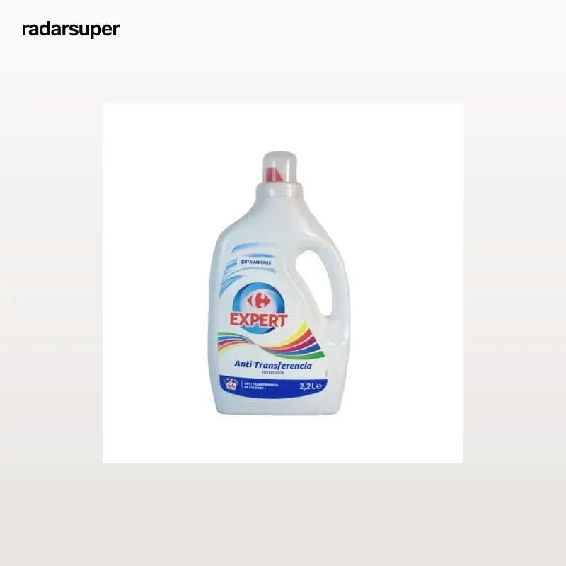Detergente liquido quitamanchas Expert Carrefour 44 lavados.