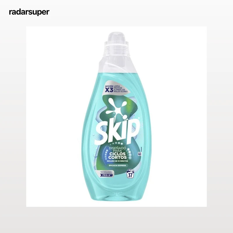 Detergente Skip Ciclo corto 37 lavados Eficacia Express