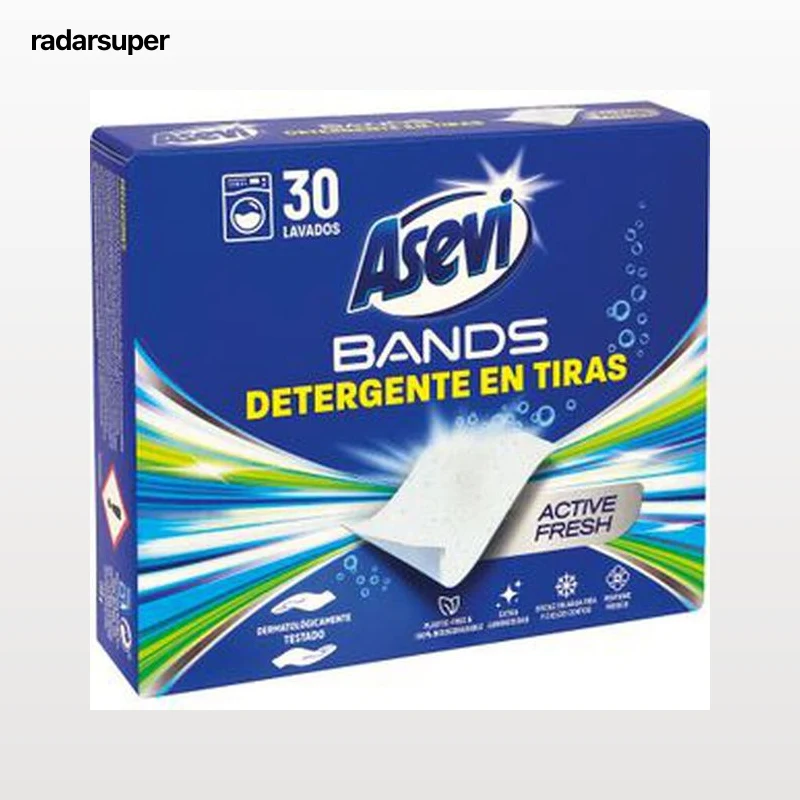Detergente en tiras Active Fresh Asevi 150g