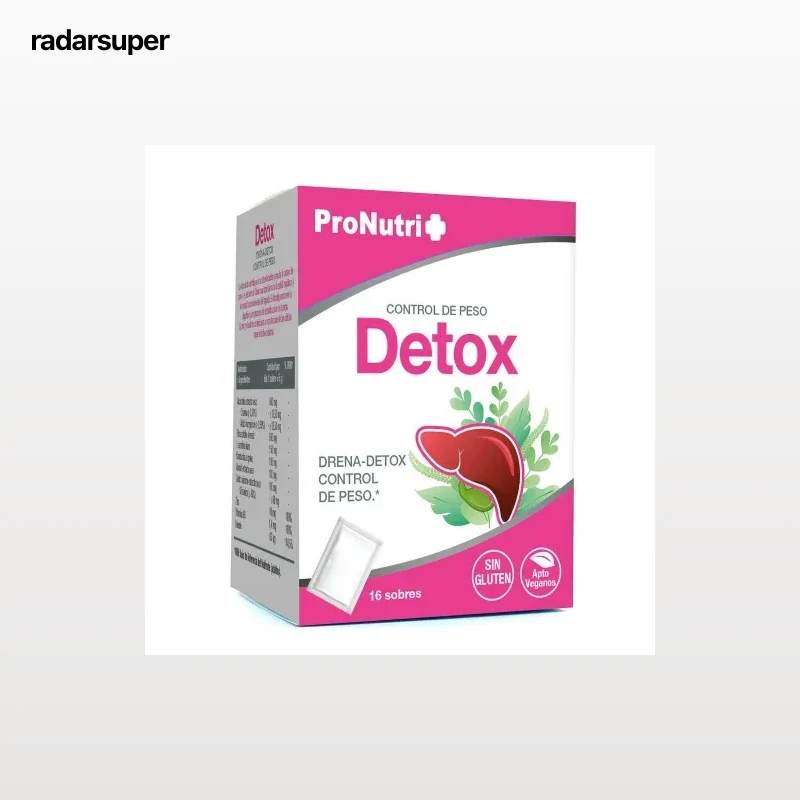 Detox Pronutri sin gluten 16 ud.