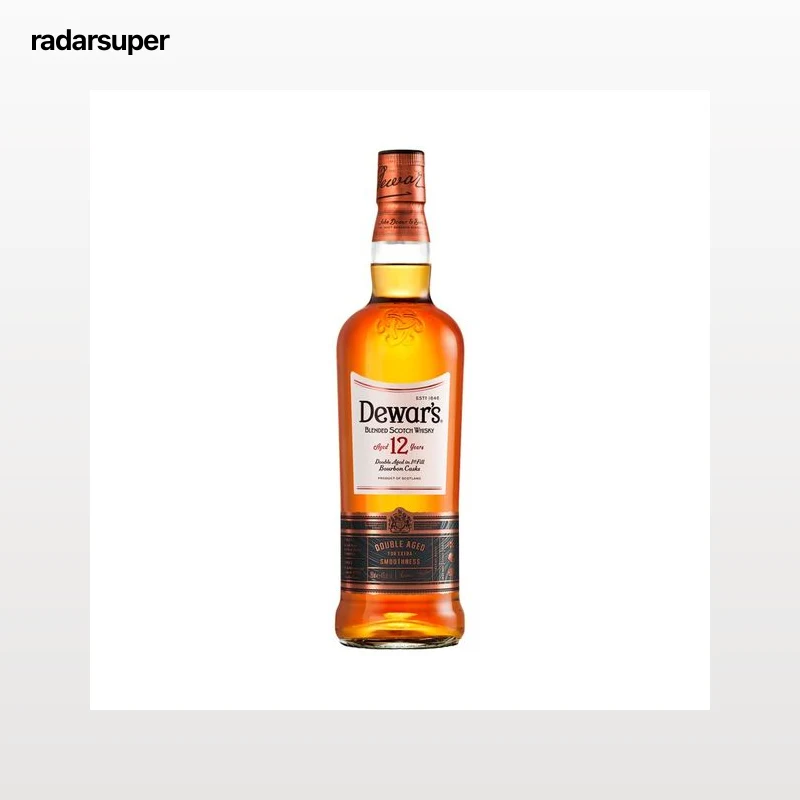 DEWARS Whisky blended escocés 12 botella 75 cl.