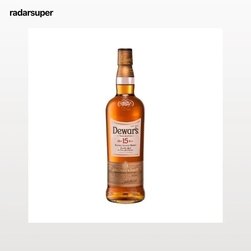 DEWARS Whisky blended escocés 15 años botella 70 cl.