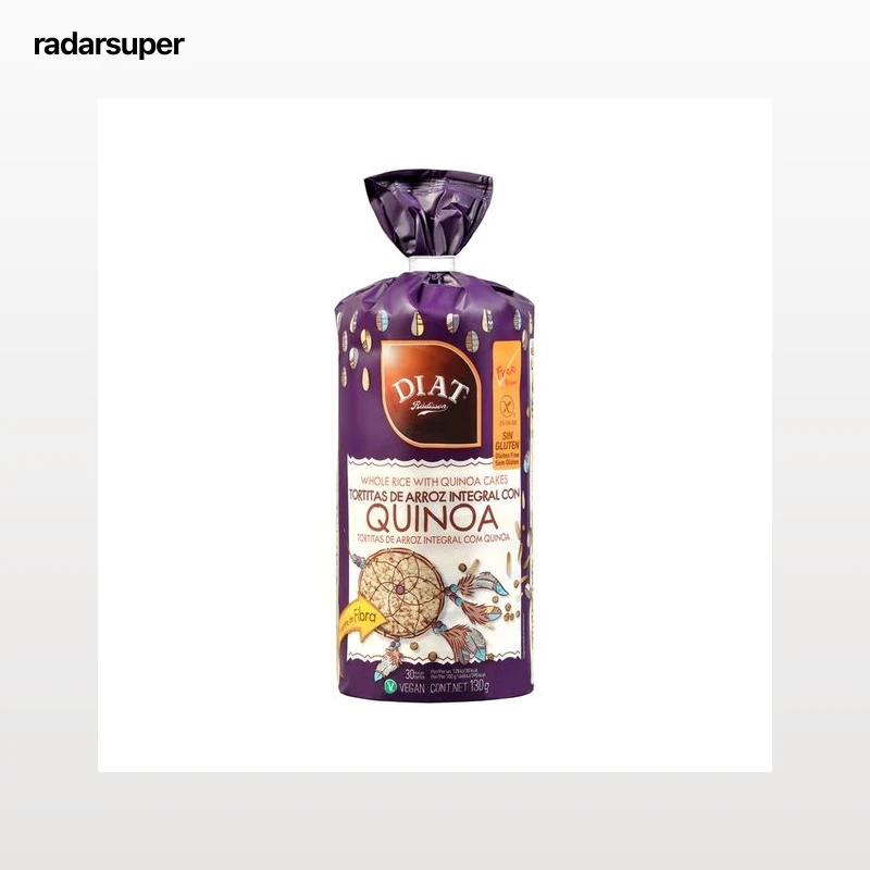 DIAT RADISSON Tortitas de arroz integral con quinoa 130 g.