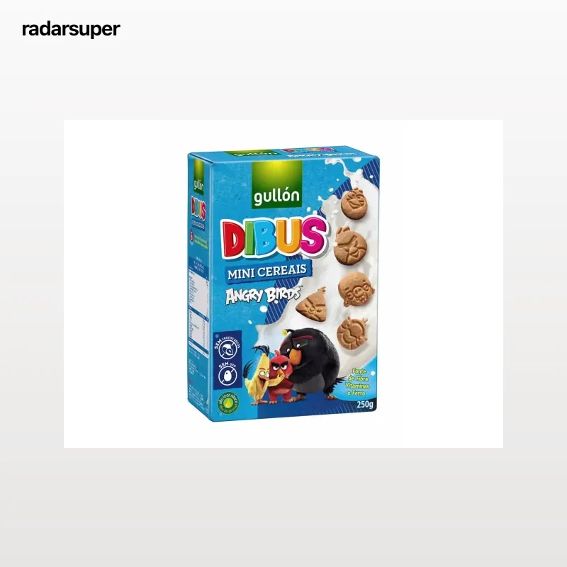 DIBUS GULLON MINI CEREAIS ANGRY BIRDS 250G
