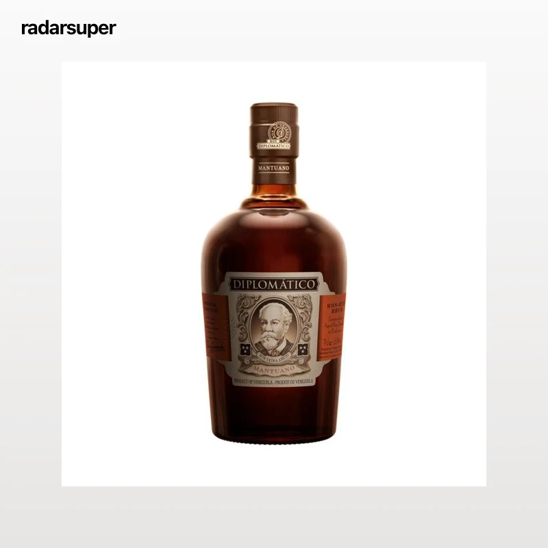 DIPLOMÁTICO Mantuano Ron extra añejo elaborado en Venezuela botella 70 cl.