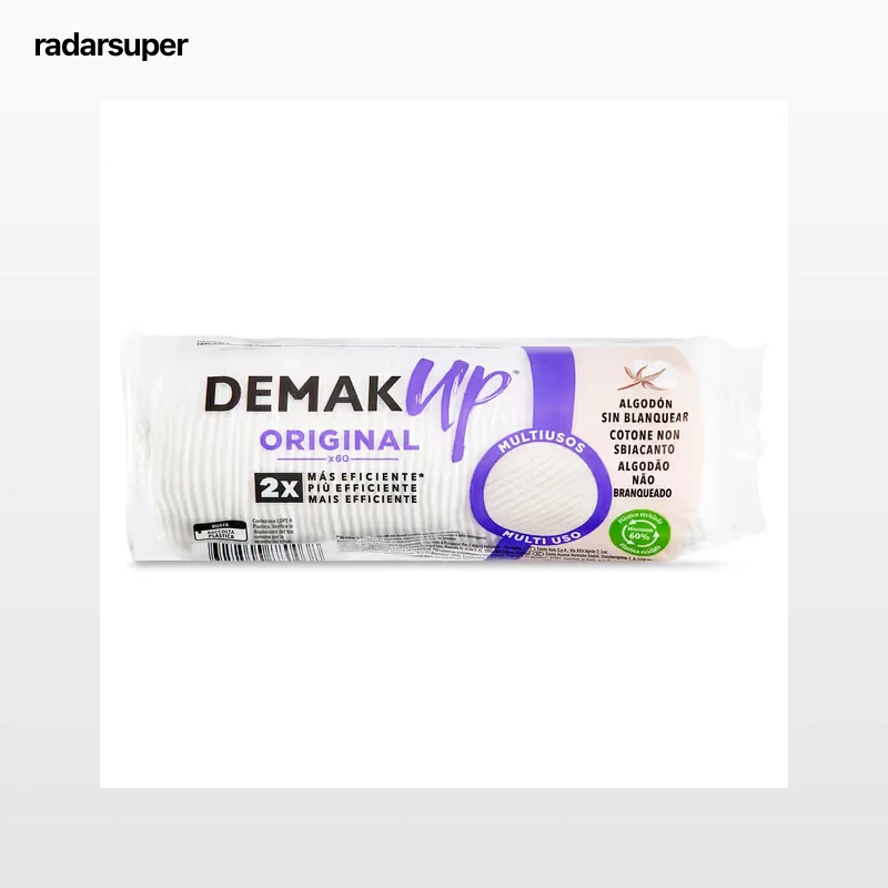 Discos desmaquillantes original Demak up 60 unidades