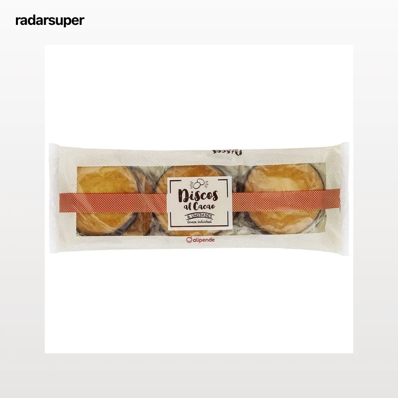 Discos de pastelería al cacao Alipende 350 g