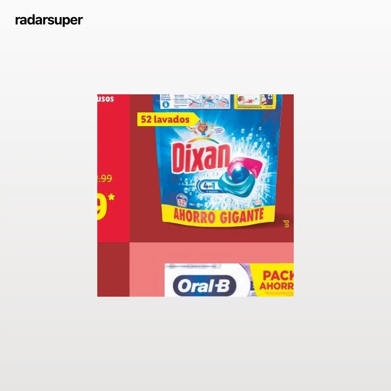 DIXAN Detergente en cápsulas