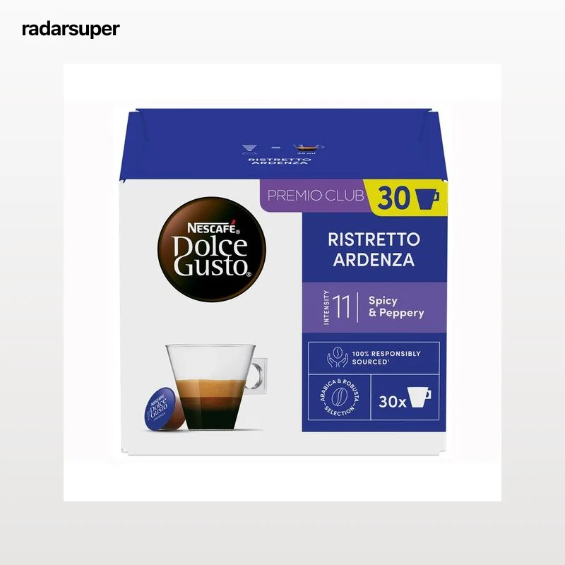 DOLCE GUSTO Café cápsulas ardenza 30 uds. 195 g.