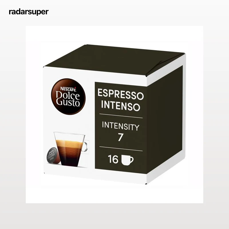 DOLCE GUSTO Café en cápsulas espreso intenso I7, 16 uds.