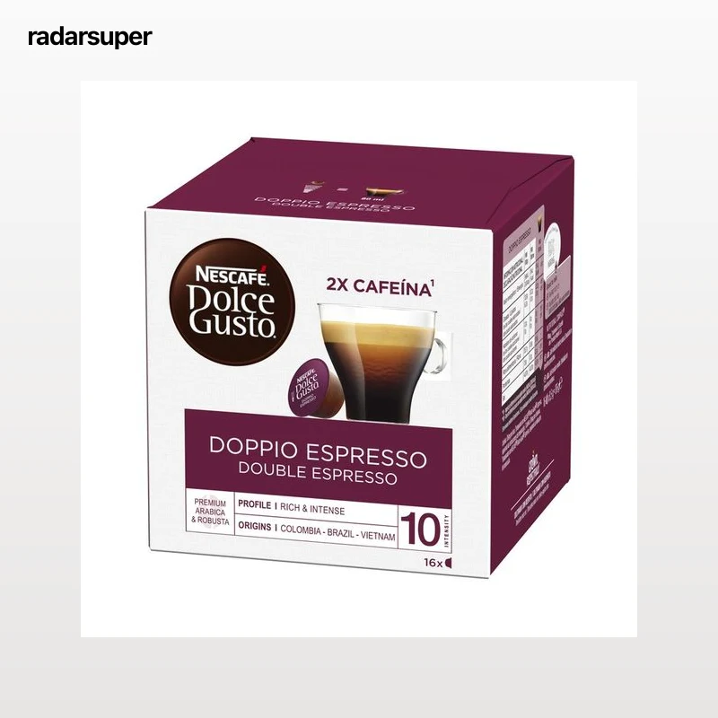 DOLCE GUSTO Café en cápsulas espresso doble I10, 16 uds.