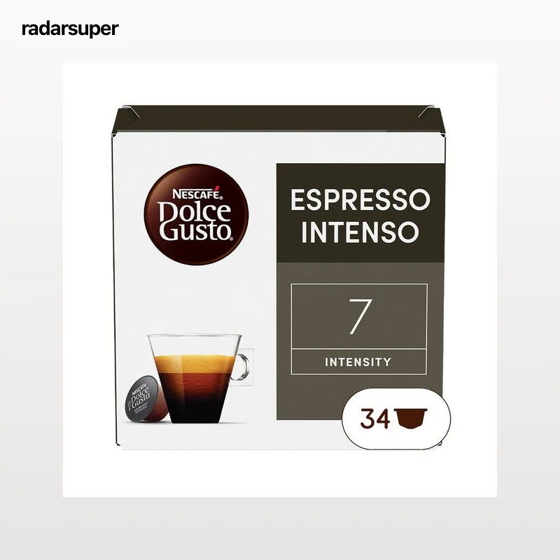 DOLCE GUSTO Café en cápsulas Espresso Intenso I7 34 uds.