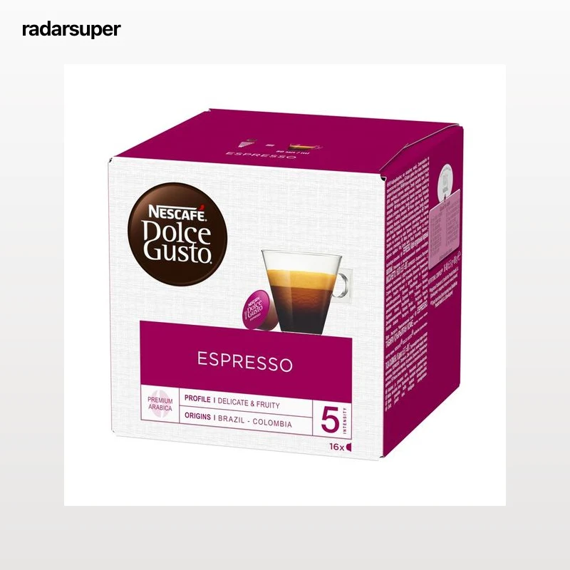 DOLCE GUSTO Café en cápsulas Expresso suave I5, 16 uds.