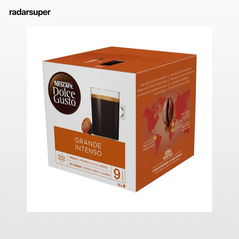 DOLCE GUSTO Café en cápsulas Grande Intenso I9, 16 uds.