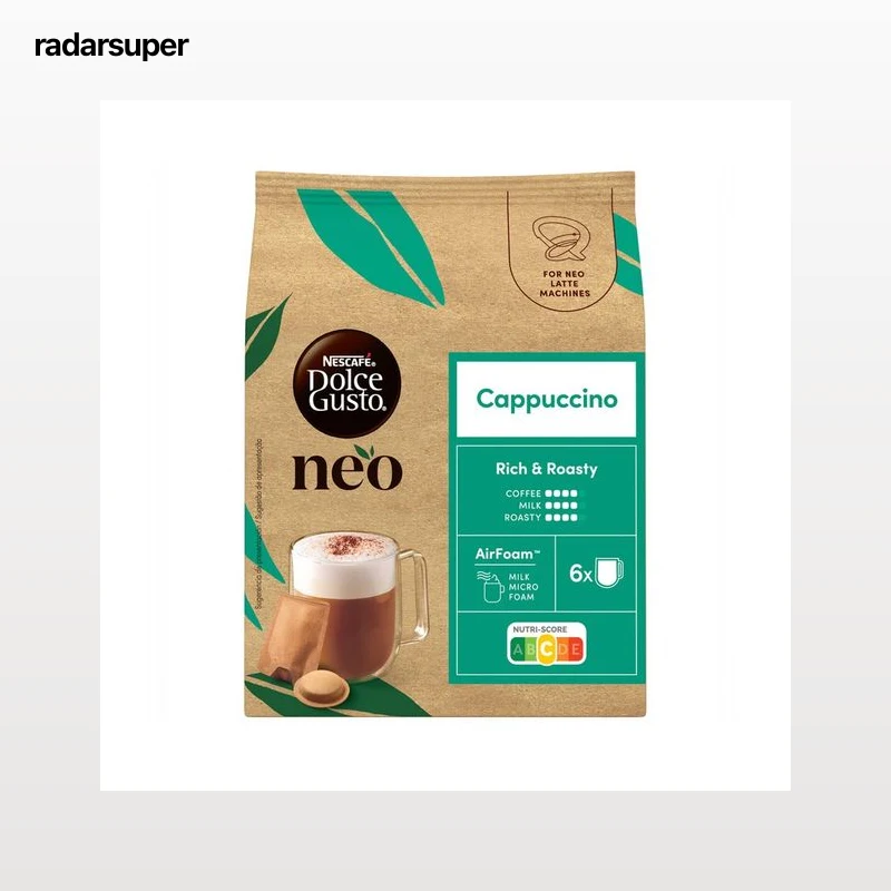 DOLCE GUSTO NEO Café cápsulas Cappuccino 12 uds. 122 g.