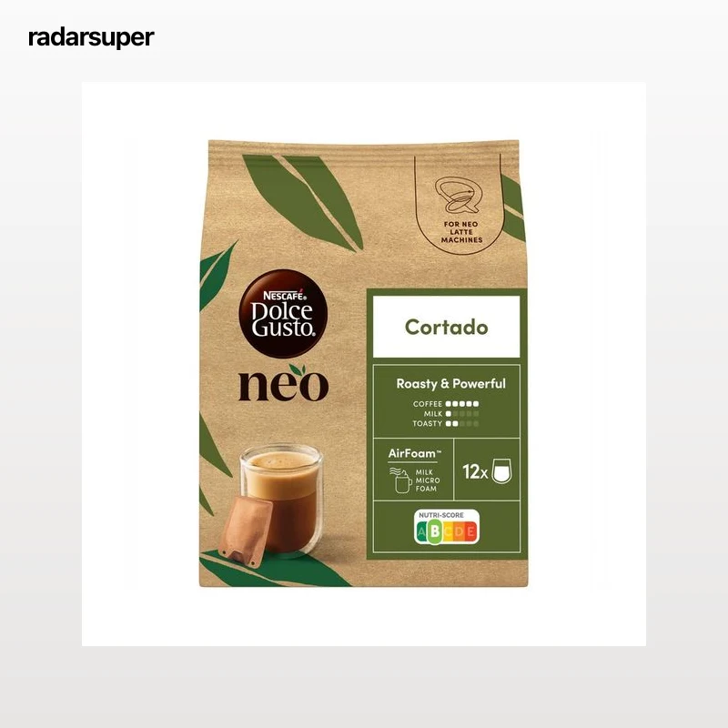 DOLCE GUSTO NEO Café cápsulas cortado 12 uds. 69 g.