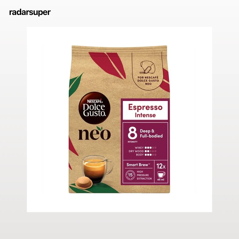 DOLCE GUSTO NEO Café cápsulas intenso 12 uds. 66 g.
