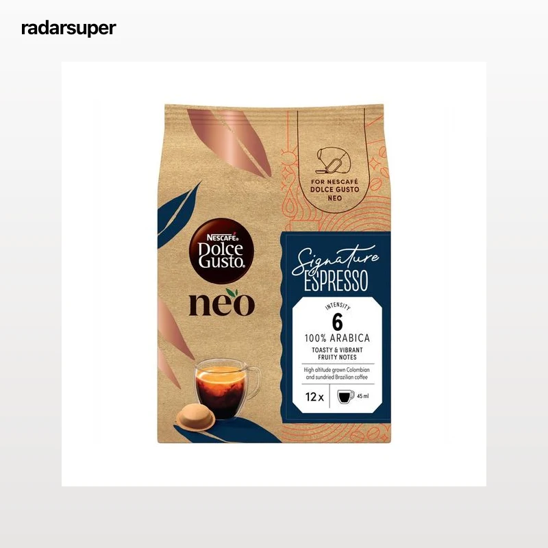 DOLCE GUSTO NEO Café cápsulas signature espresso 12 uds. 90 g.