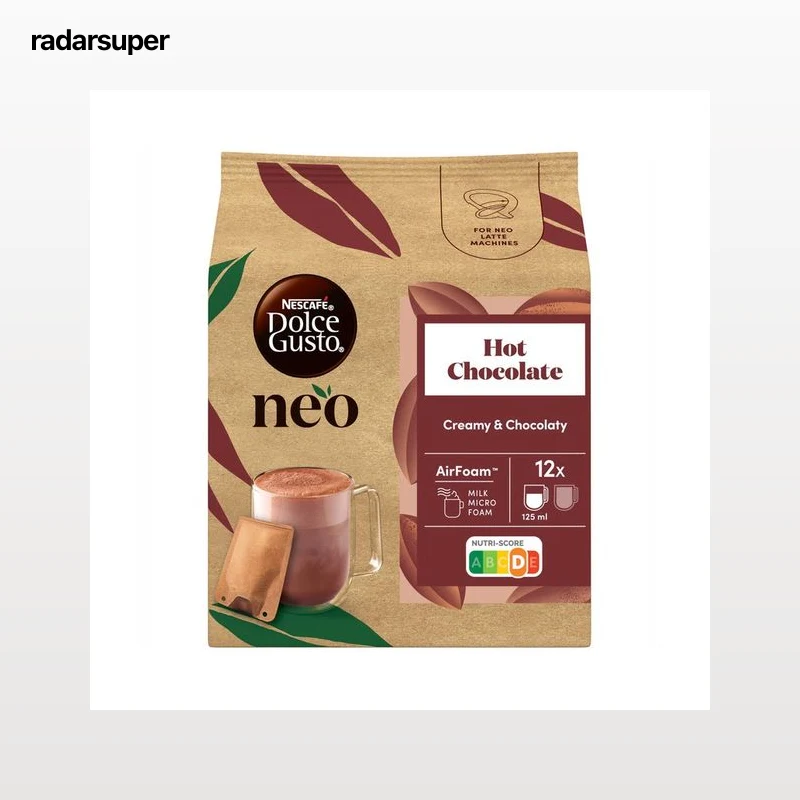 DOLCE GUSTO NEO Chocolate caliente en cápsulas 12 uds. 216 g.