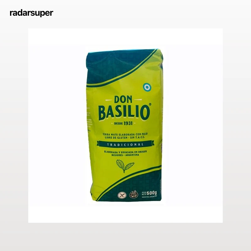 DON BASILIO Yerba mate 500 g.