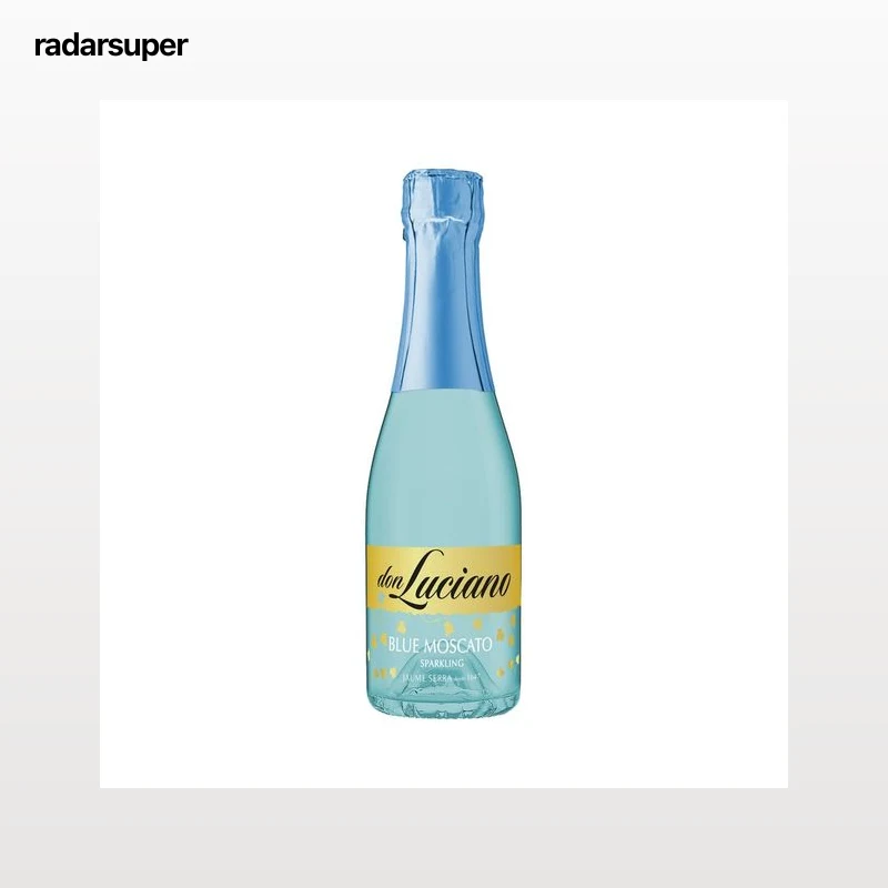 DON LUCIANO Blue Vino espumoso duce (Moscato azul) de baja graduación botella 75 cl.
