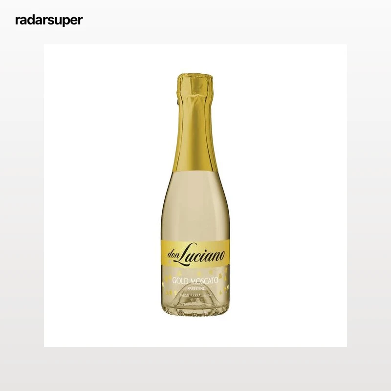 DON LUCIANO Vino espumoso dulce (Moscato dorado) con baja graduación botella 75 cl.