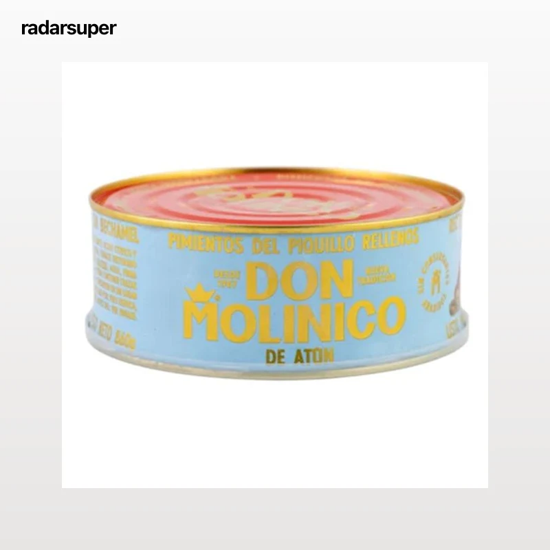 DON MOLINICO Pimiento relleno de atún pandereta 860g