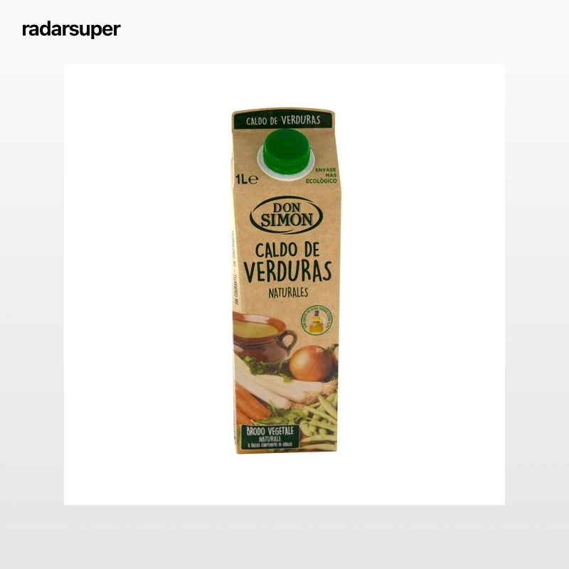 DON SIMON Caldo de verduras naturales 1 l.