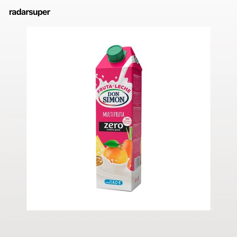 DON SIMON Leche con zumo de frutas multifrutas Funciona max 1 l.