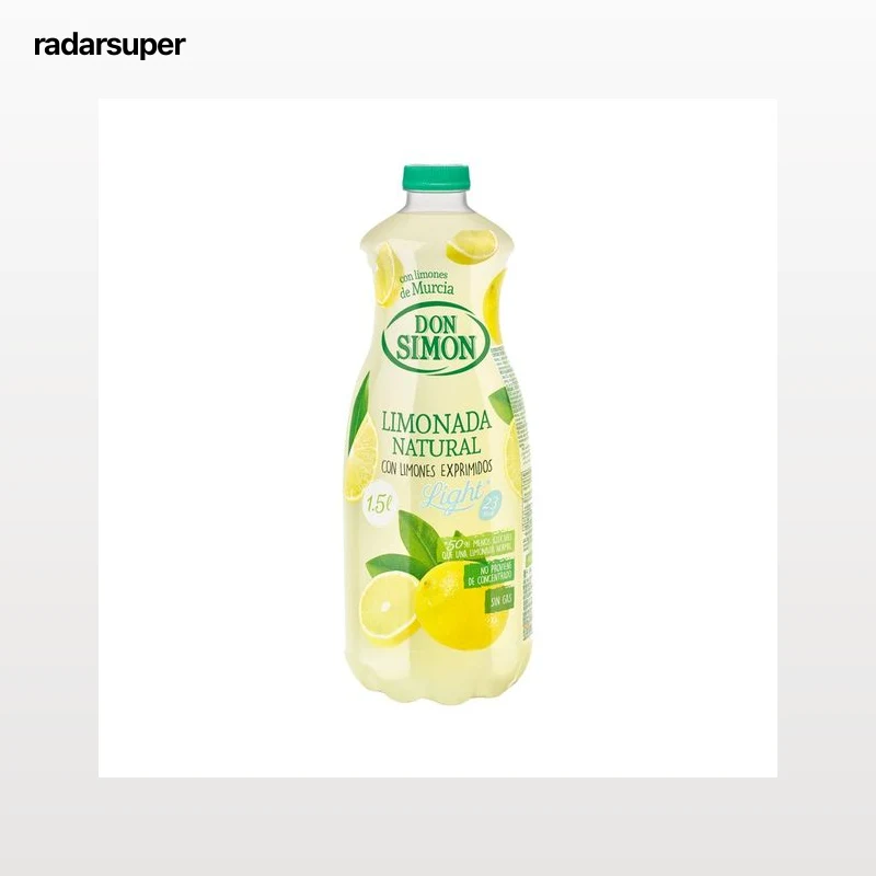 DON SIMON Refresco de limonada natural botella de 1,5 l.