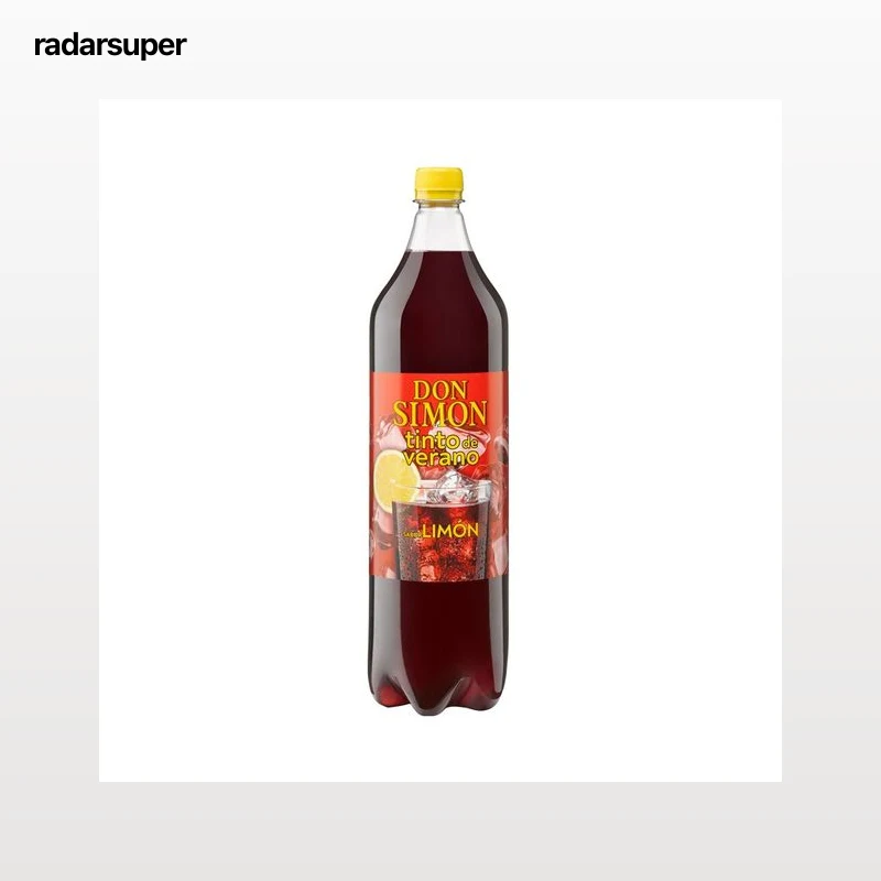 DON SIMON Tinto de verano sabor limón DON SIMON botella de 1,5 l.