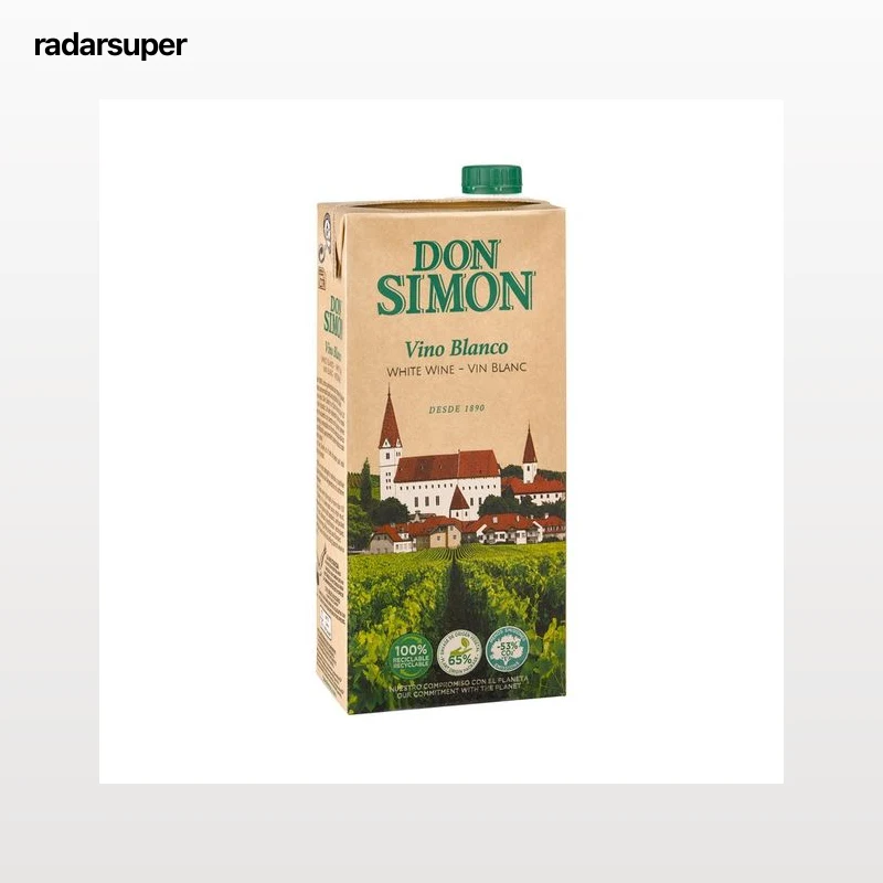 DON SIMON Vino blanco de mesa DON SIMON brik 1 l.