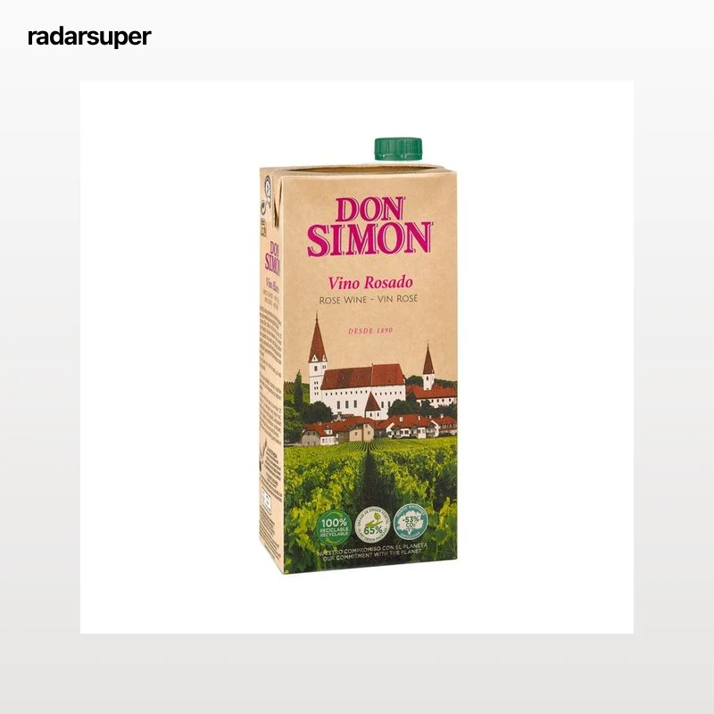 DON SIMON Vino rosado de mesa DON SIMON brik 1 l.