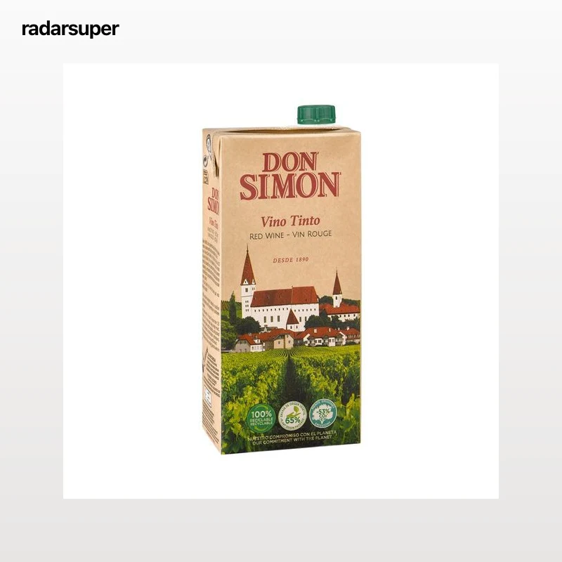 DON SIMON Vino tinto de mesa DON SIMON brik 1 l.