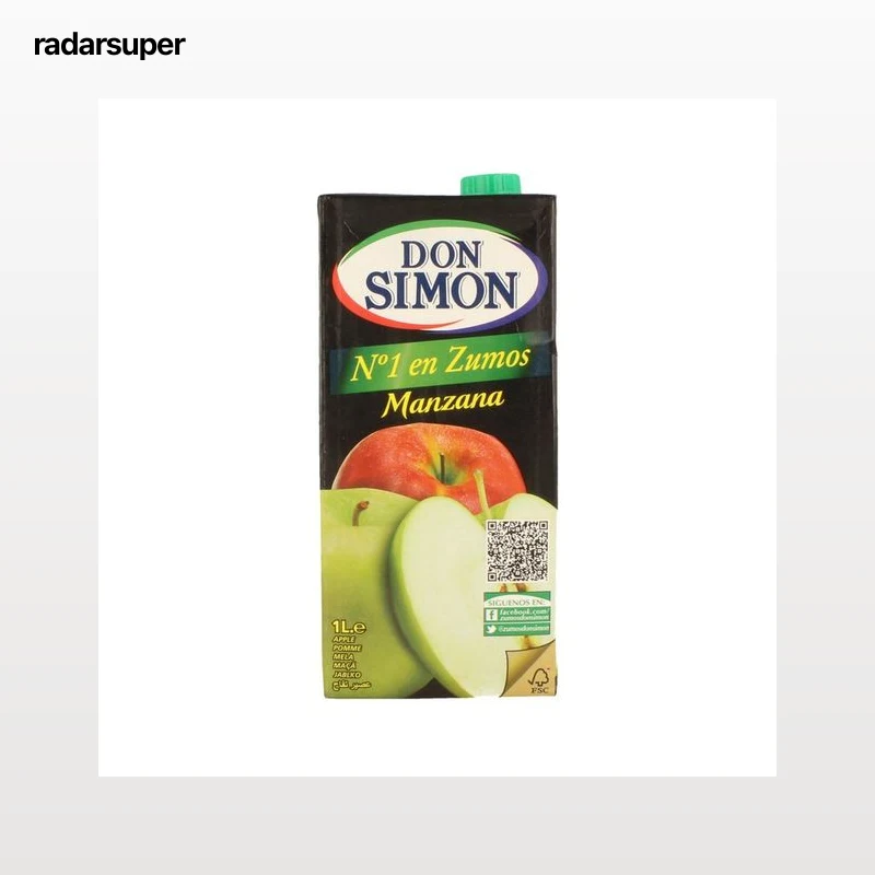 DON SIMON Zumo de manzana brick de 1 l.