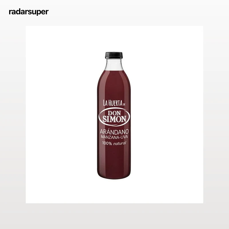 DON SIMON Zumo refrigerado de arándanos, manzana y uva DON SIMÓN LA HUERTA 750 ml.
