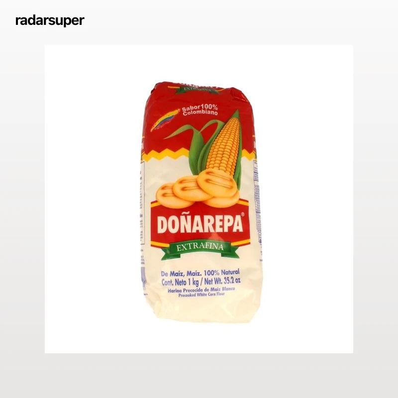 DOÑA AREPA Harina maiz precocida blanca 1,1 kg