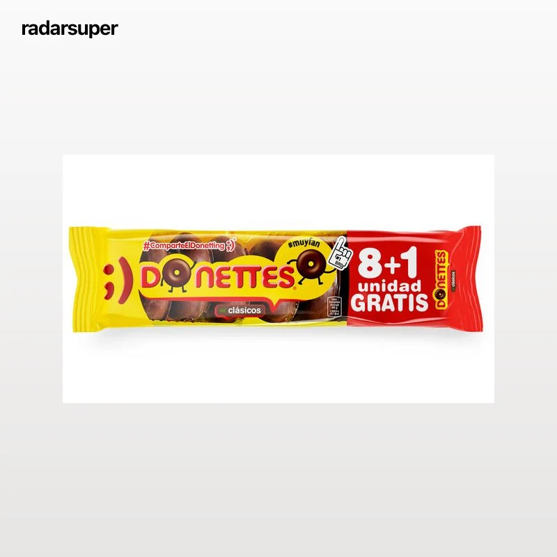 Donettes clásicos 8+1 uds