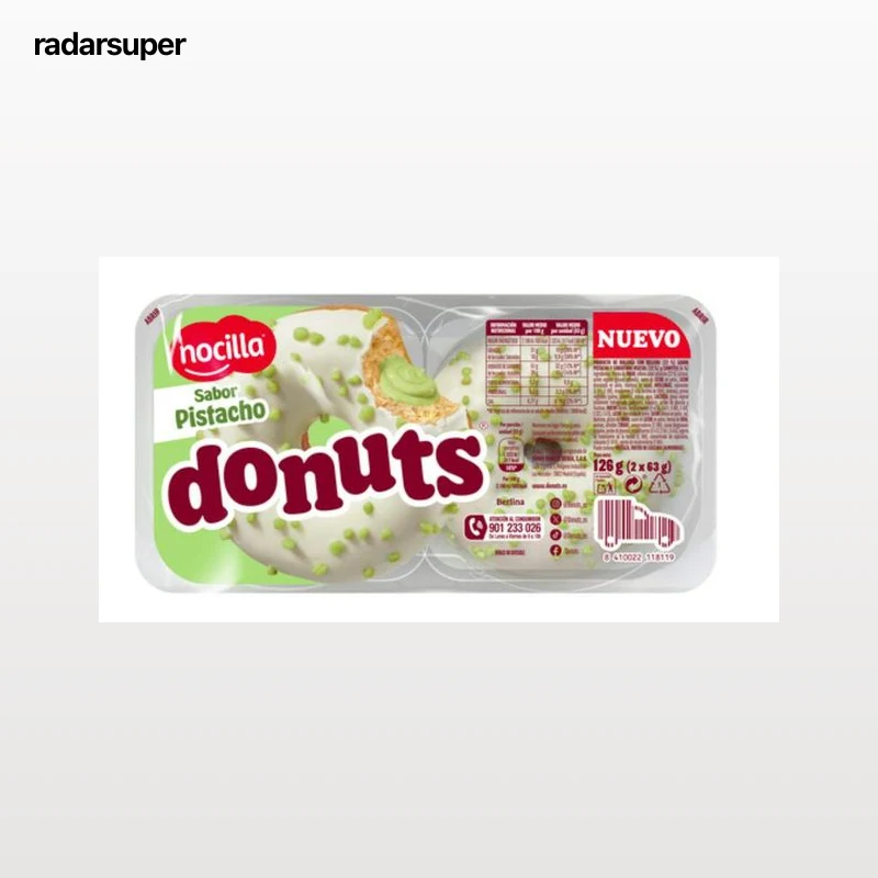 Donuts 2 unid pistacho