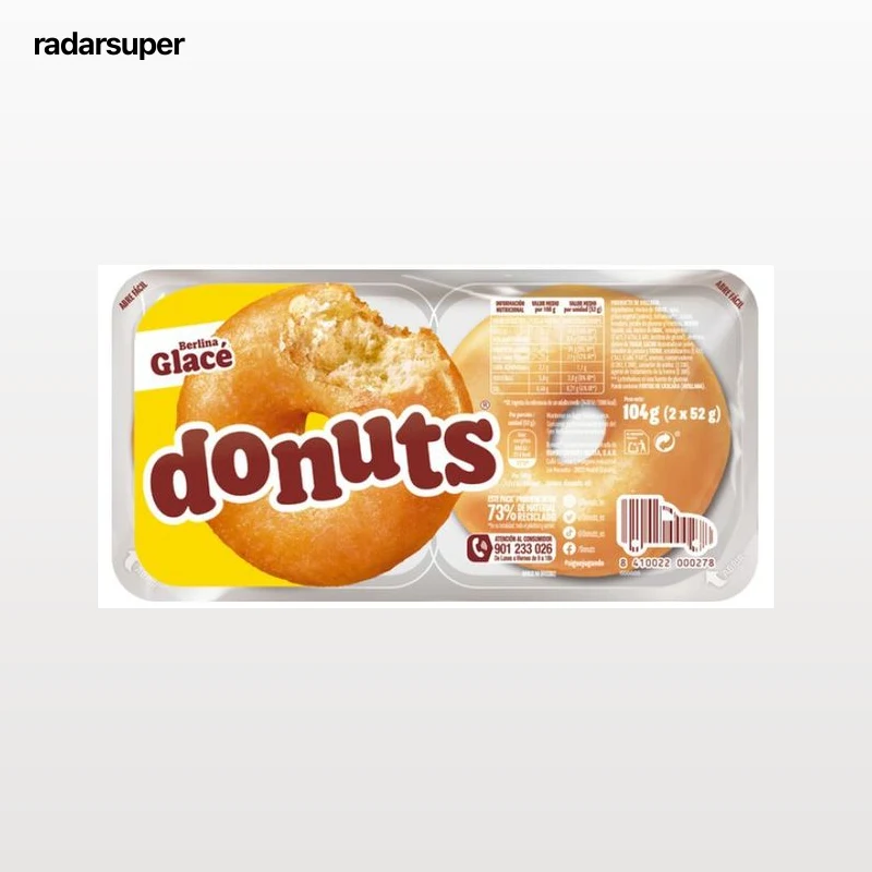 Donuts pack de 2 glacé