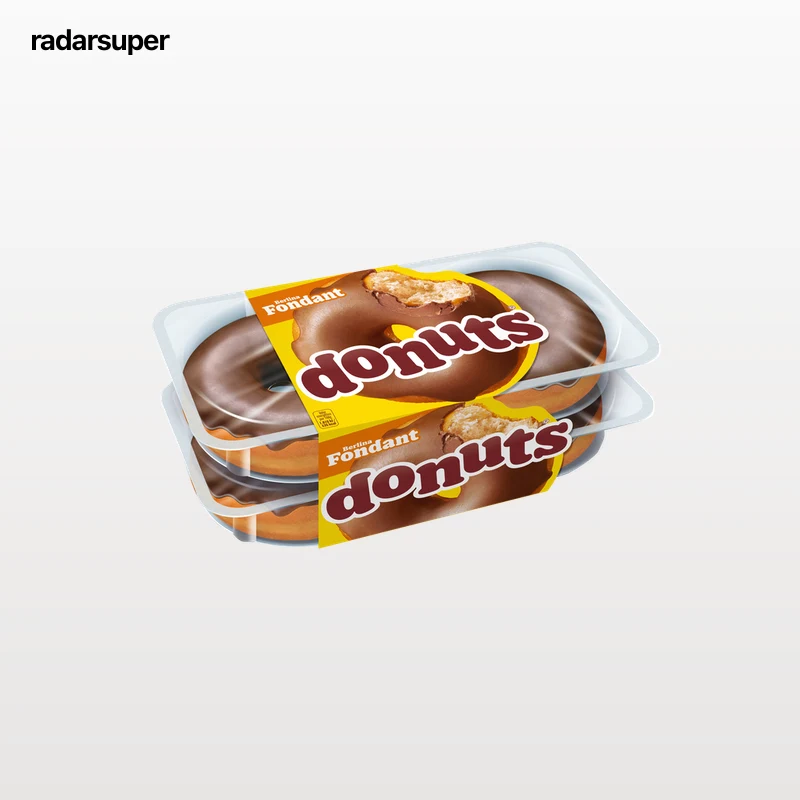 Donuts pack 4 fondant