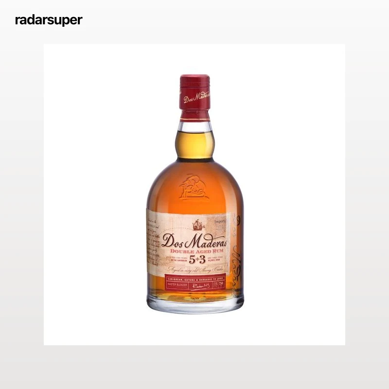 DOS MADERAS Ron añejo blended de 8 años DOS MADERAS botella de 70 cl.