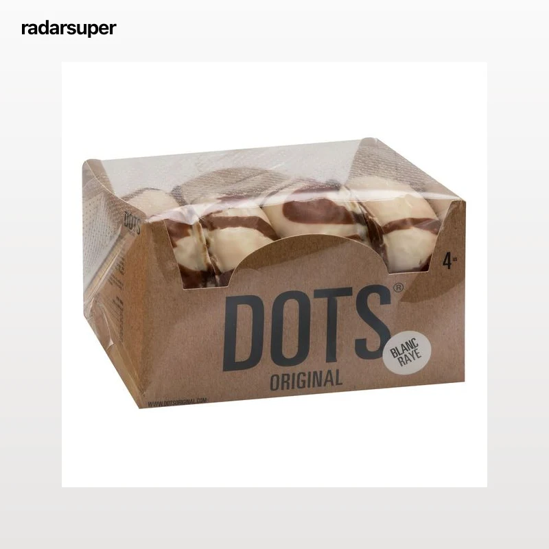 Dots 4 uds blanco y negro