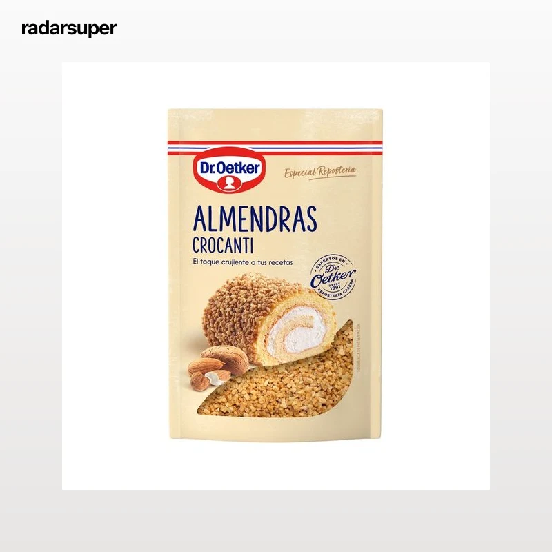 DR. OETKER Almendra crocanti, DOCTOR OETKER, bolsa de 125 g.