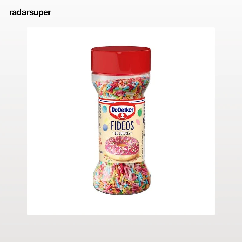 DR. OETKER Fideos de colores Dr. OETKER 50 g.
