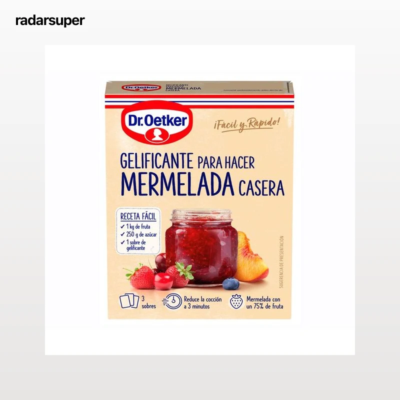DR. OETKER Gelificante para mermelada 60 g.