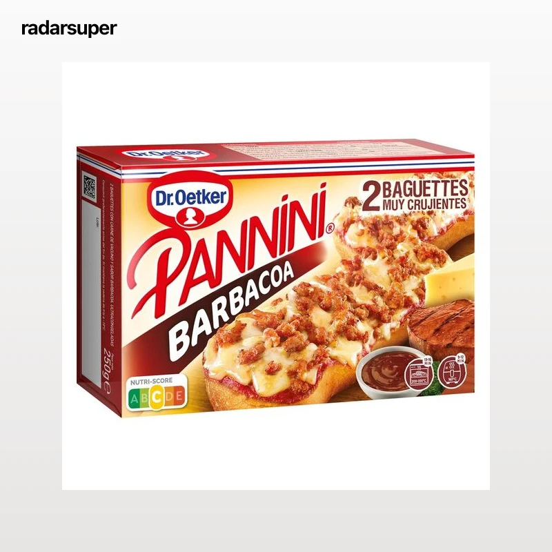 DR. OETKER Pannini barbacoa 2 x 125 g.