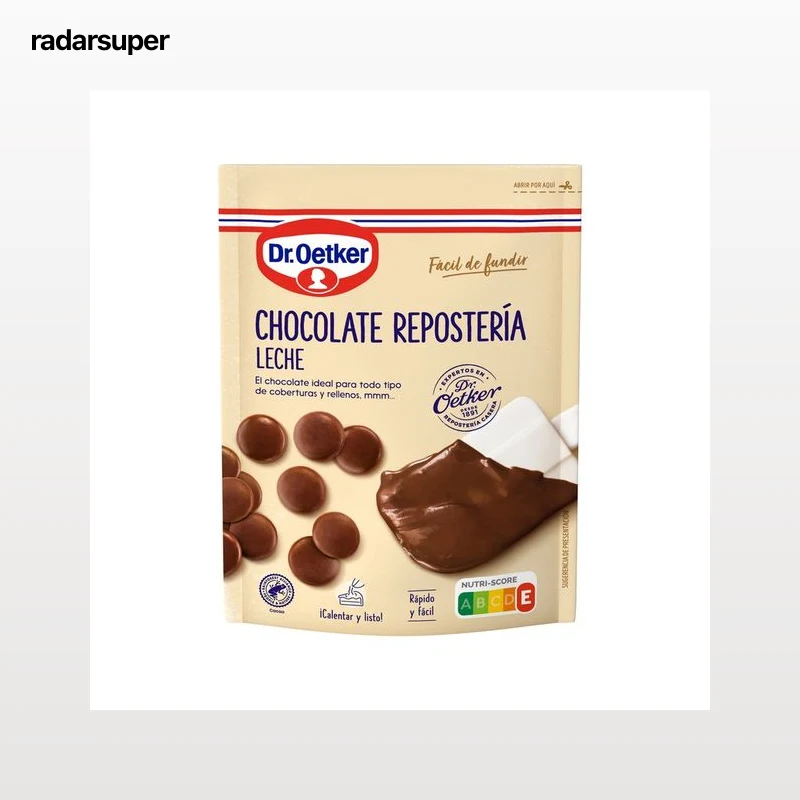 DR. OETKER Perlas de chocolate con leche 150 g.